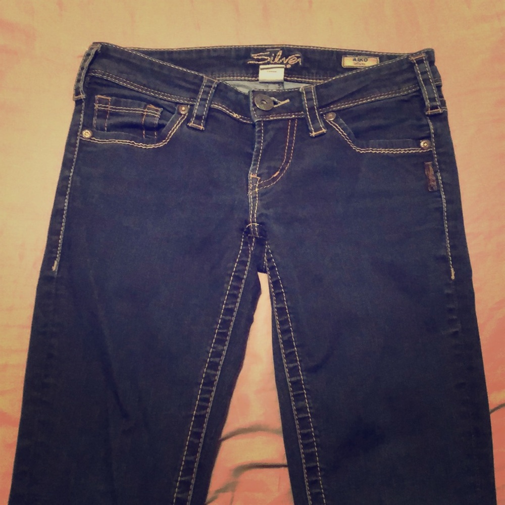 Silver jeans